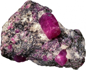 minerale corindone rubino